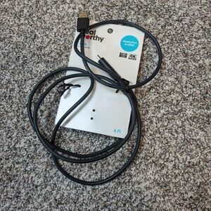 Deal Worthy Universal Display Port to HDMI Cable 6 FT